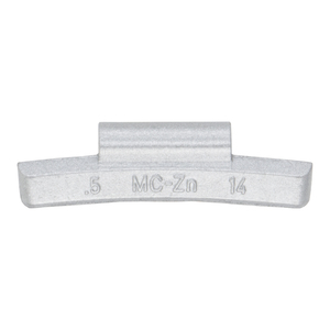 MC Series Zinc Coated Wheel Weight .50 Oz