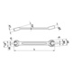 ZEBRA POWERDRIV® Double End Line Wrench - 17mm x 19mm
