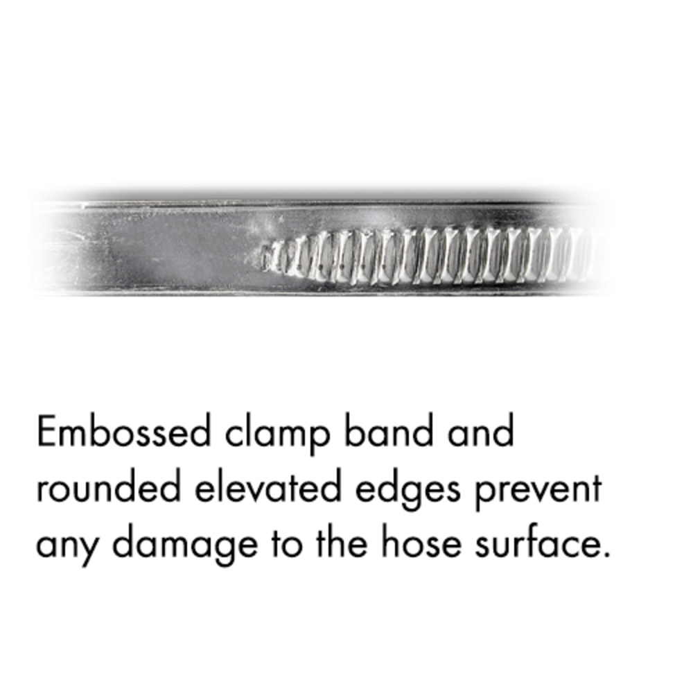 Zebra Hose Clamp 5070 9MM Band 7MM Slotted Phillips Hex Drive Zebra