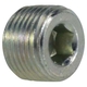 1-1/4 Hollow Hex Plug