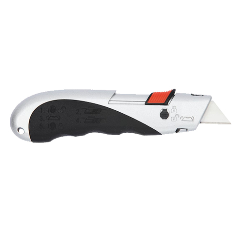 Safety Knife With Self-Retracting Blade