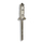 Zebra Round Flat Head Blind Rivet 1/8 x 5/16 Long