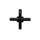 Vacuum Connector Tee 3/16 4 Way Cross