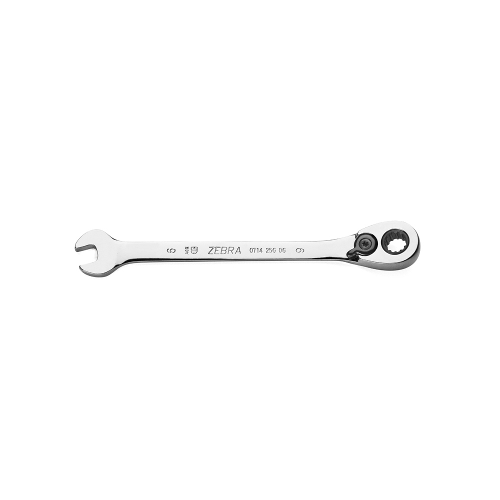 ZEBRA Ratchet Combo Wrench 12Point 22mm Combination Ratchet Wrenches
