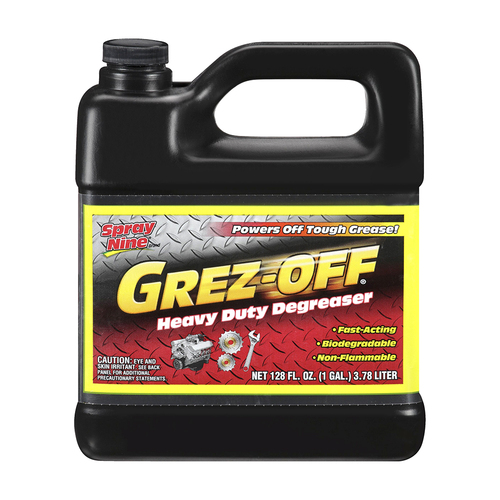 GrezOff Heavy Duty Degreaser 1 Gal Degreasers Cleaning and Care