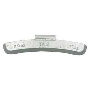 6.00 oz TAL Style Zinc Clip-on Weight