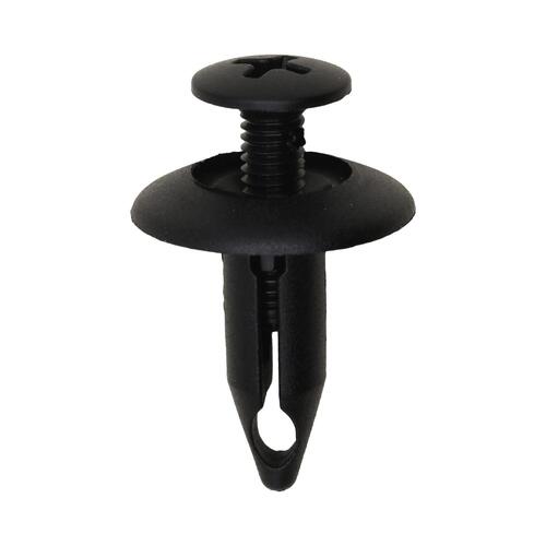 Push Retainer Black Nylon