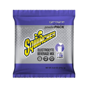 Sqwincher® Powder Pack, Grape 5 Gallon