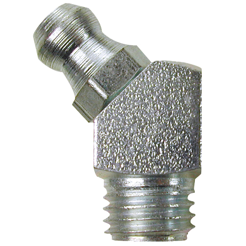 Grease Fitting 45 Degree Nipple 8X1 Metric Grease Fittings Grease