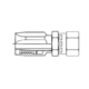 13/32 HOSE 3/4-16 JIC 37 FE SWVL