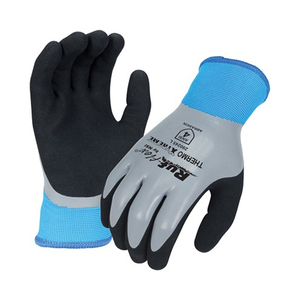 NSI Ruf-flex® Thermo Xtreme Latex Full & Palm Double CoatedAcrylic/Nylon Knit Cold Temperature Work Gloves, Large