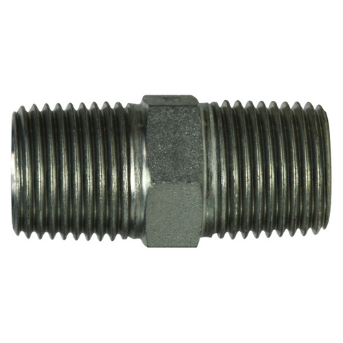 1/2-14 BSPT Hex Nipple