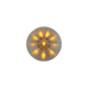 Amber Clearance Mkr Clr Rnd Lense 10 LED 2