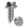 Ford License Plate Hex Slotted Screw 1/4X3/4