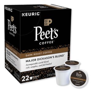 Peet's Coffee & Tea Major Dickason's Blend K-Cups, 22/Box