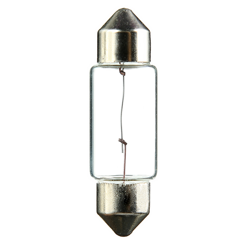 12 Volts - 10 Watts FESTOON CAP T4 .83 Amps #3425 Bulb
