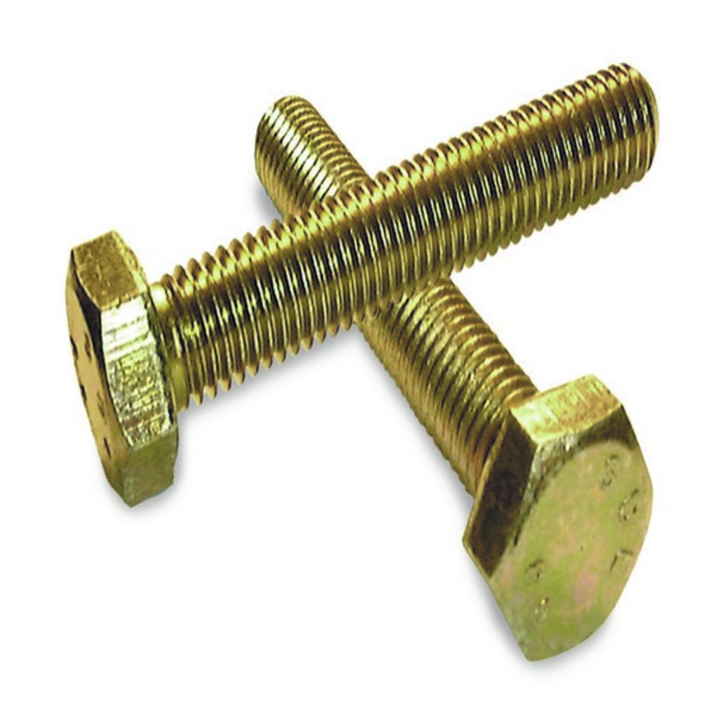 Hex Bolt M6X1.0X16 10.9 Yellow Hex Head Cap Screws Bolts Metric