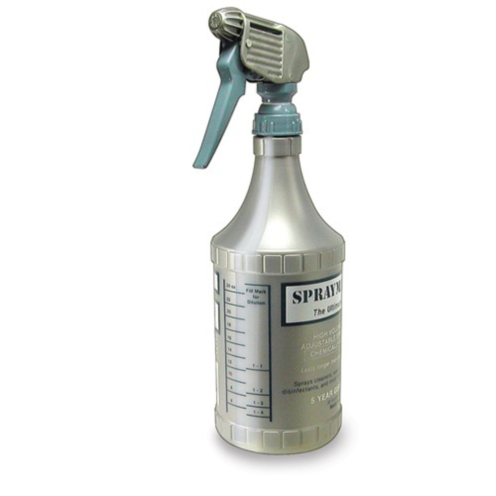 A.I.M. Chemicals Secondary Spray Bottle 32 oz - Multipurpose Spray Bottle - Osha Global Harmonized System Labeling Guidelines, Chemical Resistant
