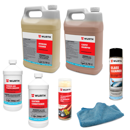 Interior Car Care Package Detailers Cleaning and Care Chemical