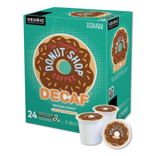 The Original Donut Shop Donut Shop Decaf Coffee K-Cups, 24/Box
