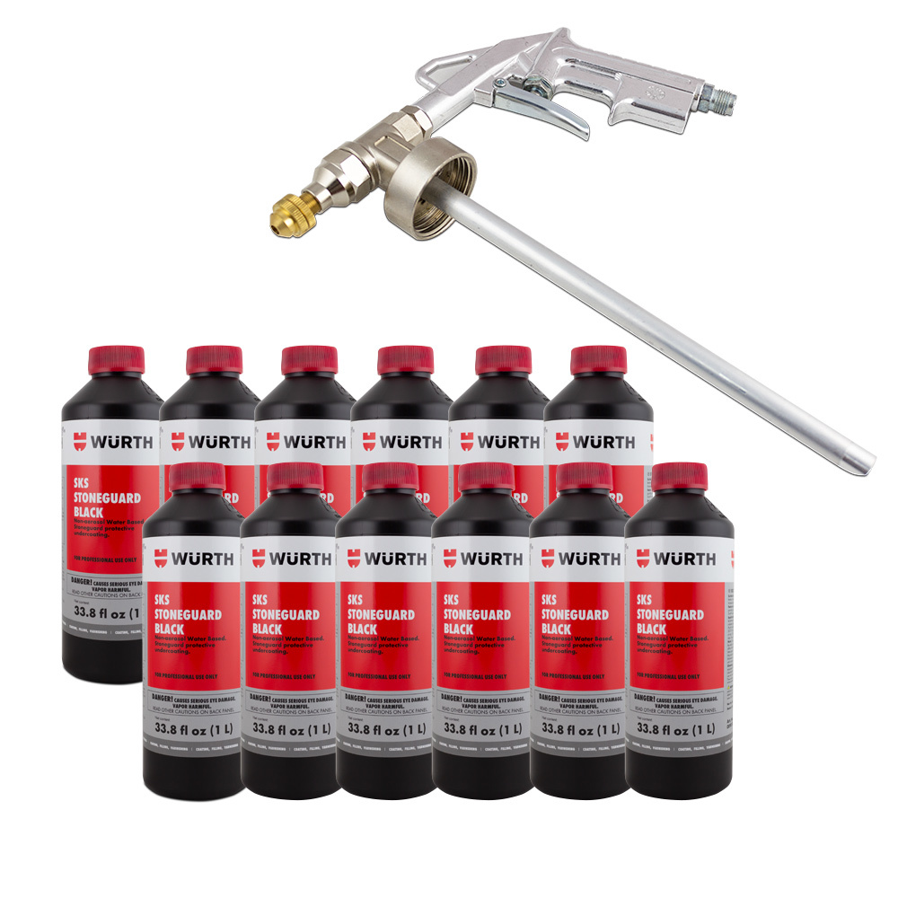 12 SKS Stone Guard Black with SKS Schutz Gun Package Deal Chemical