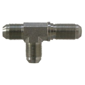 JIC BULKHEAD RUN TEE- 1/2 JIC X 1/2 JIC