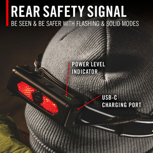Coast® RL35R Headlamp With Voice Activation
