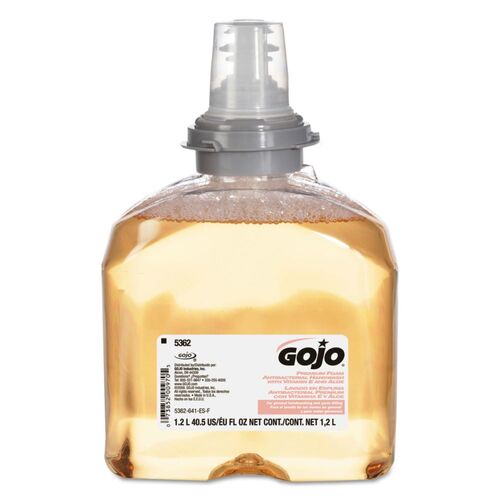 Tfx Premium Foam Antibacterial Hand Wash, Fresh Fruit Scent, 1200Ml 2/Carton