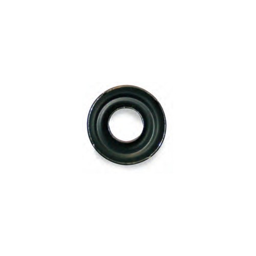 Trim Washers Countersunk Black Zinc Plated Brass #6
