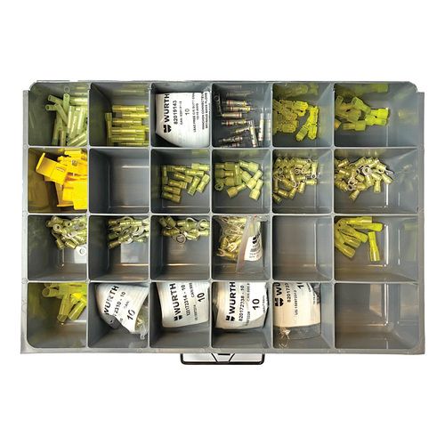 Yellow Connector Assortment-290 Pieces
