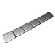 PRO Series ½ oz. 20lb. Roll Grey Coated Steel Wheel Weight-640Segments/Roll