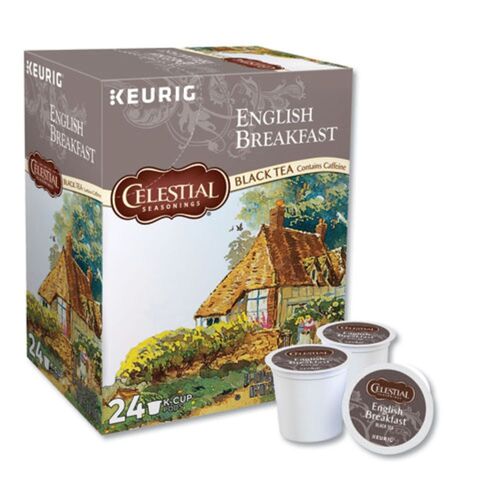 Celestial Seasonings English Breakfast Black Tea K-Cups, 24/Box