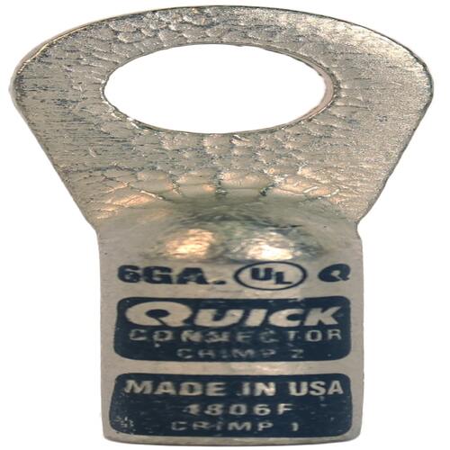 Copper Lug 6 Gauge 3/8 Heavy Duty