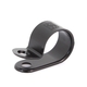 5/8 Nylon Cable Clamp, 1/2 Wide, Black