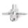 Tire Valve Tool 4-Way Chrome