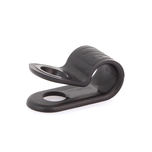 1/4 Nylon Cable Clamp, 3/8 Wide, Black