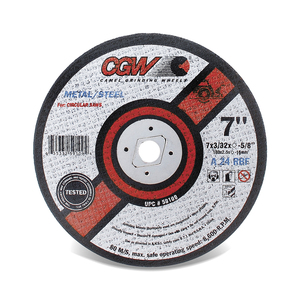 Circular Saw Wheel - 7 Inch - Aluminum Oxide - 7 x 3/32 x 5/8 DIA