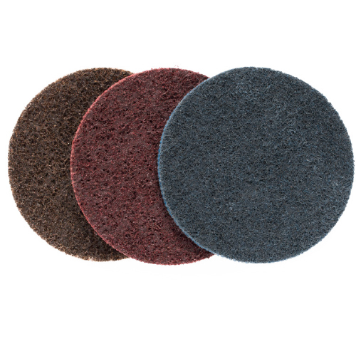 Surface Conditioning Disc - Hook and Loop Fastener - 4-1/2 Inch - Brown Coarse