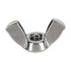 1/2-13 Wing Nut - Standard  - 316 Stainless Steel