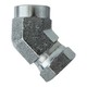 1/4X1/4 Female 45 Degree Union Elbow Swivel Adapter