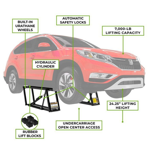 QUICKJACK 7000TL-110V / 7,000LB CAPACITY / 110V -LV