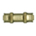 Brass Push-To-Connect - DOT Air Brake - Fittings For SAE J844D - Nylon Tubing Union Coupling - 1/4 Inch Tube