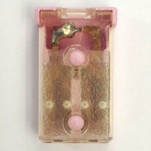 Fuse MCase Slotted Fuse 32V 30A Pink MCase fuses Fuses Electrical