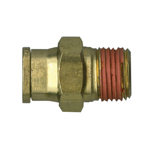 Push-To-Connect Connector - Tube to Male Pipe - Nylon 3/16 Inch Tube x 1/8 Inch Male Pipe Thread (MPT)