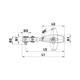 ZEBRA 1/4 Inch Ball-Head 3-in-1 Ratchet (Ratchet, Screwdriver and T-handle)