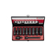 1/2 Inch Impact Socket Wrench Set - Hexagon - Long - 11 Pieces