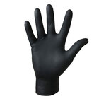 Nitrile Gloves - Black (100/Box) - Extra Large