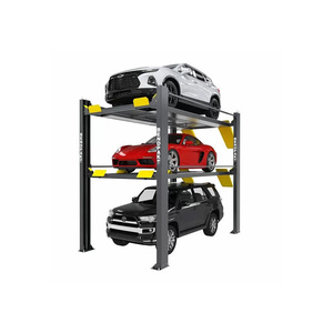 HD-973PX / 9,000lb & 7,000lb Capacity 3 Level Parking Lift / ExtendedPLatform / Tall Lift