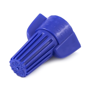 Wing Lock Wire Connector, 14-6 Ga., Blue