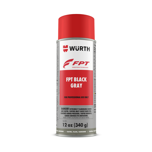 FPT Black Gray Spray Paint 12oz (340g)